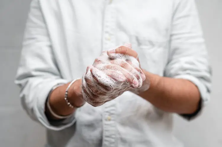 washing by hand