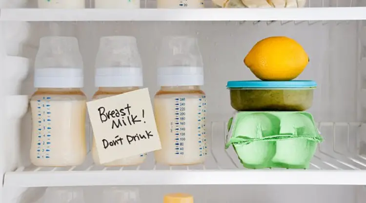 How To Store Breast Milk in fridge