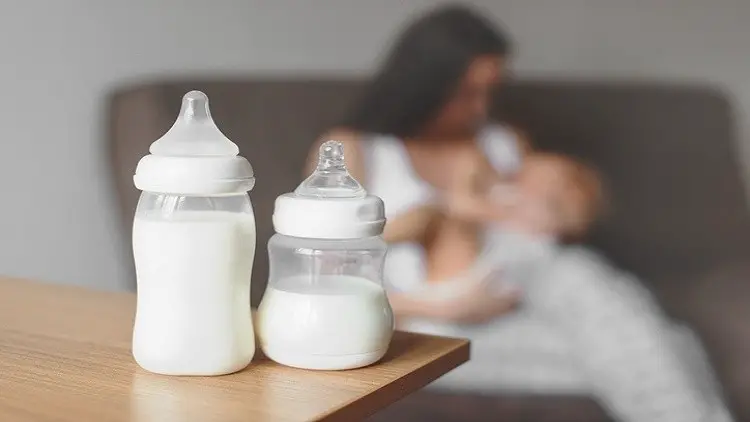 Can I mix breast milk and formula