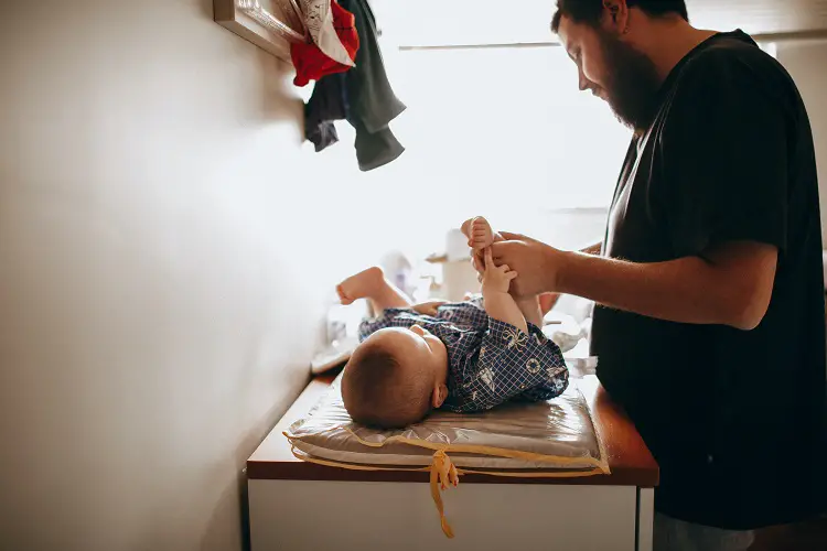 Baby Cries When Changing Diaper. how to handle it