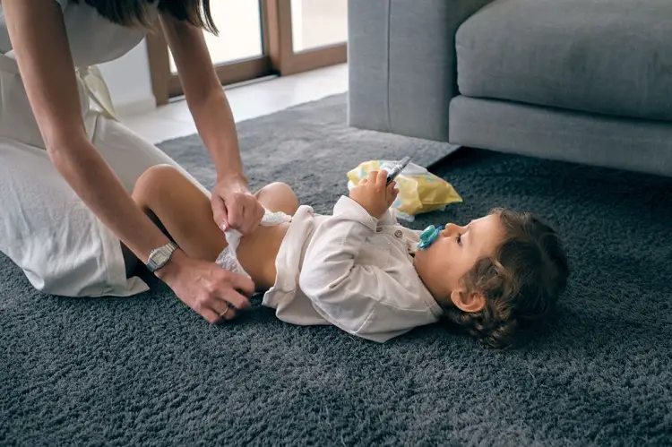 How To Remove Baby Poop Off Your Carpet
