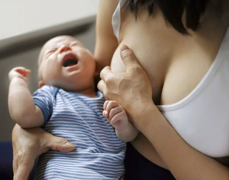 Breasts Leak When Baby Cries